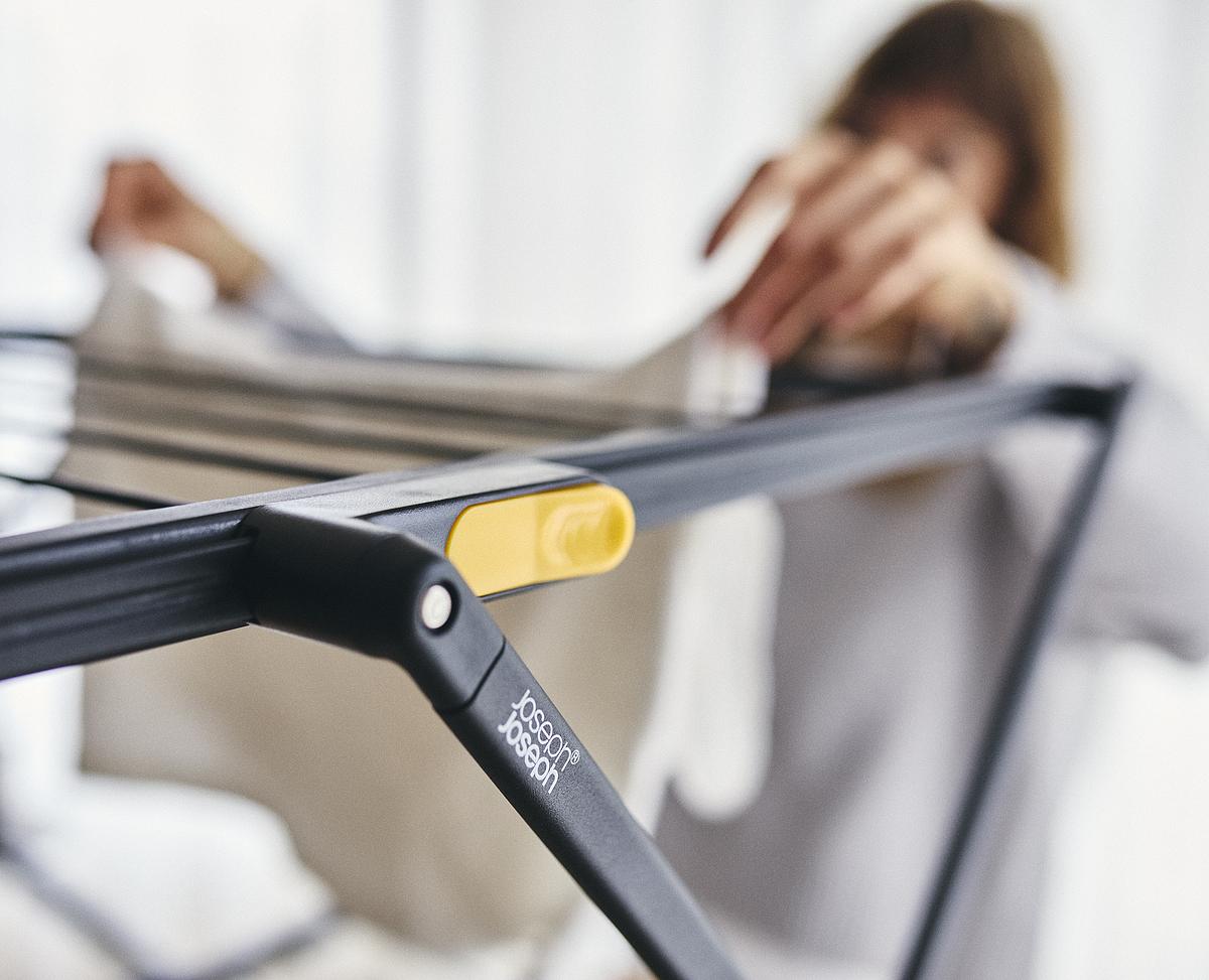 AirFrame™ 16m Folding Airer with Long Garment Hanging Rails
