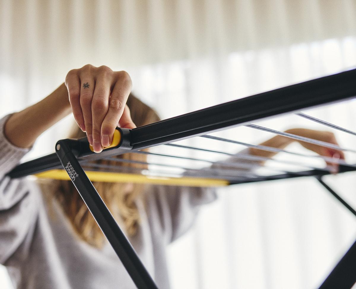 AirFrame™ 16m Folding Airer with Long Garment Hanging Rails