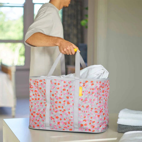 Hold-All™ Peach Collapsible Laundry Basket-35L