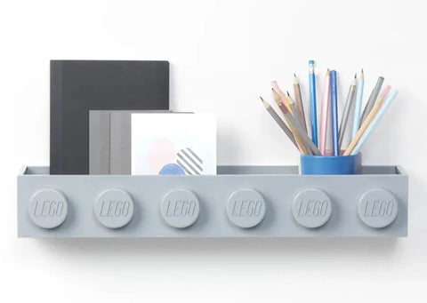 Lego 4-Stud Brick Shelf – White
