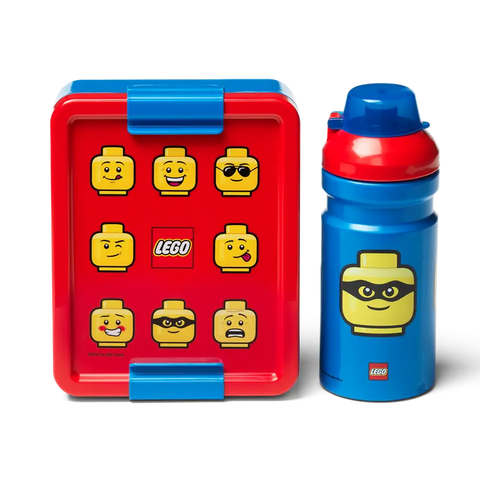 Lego Lunch Box with Handle- Lavender