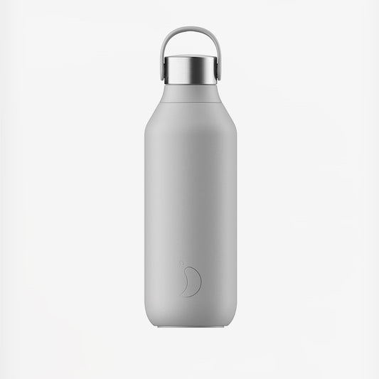 Chilly's Series 2 Water Bottle 500ml Granite Grey