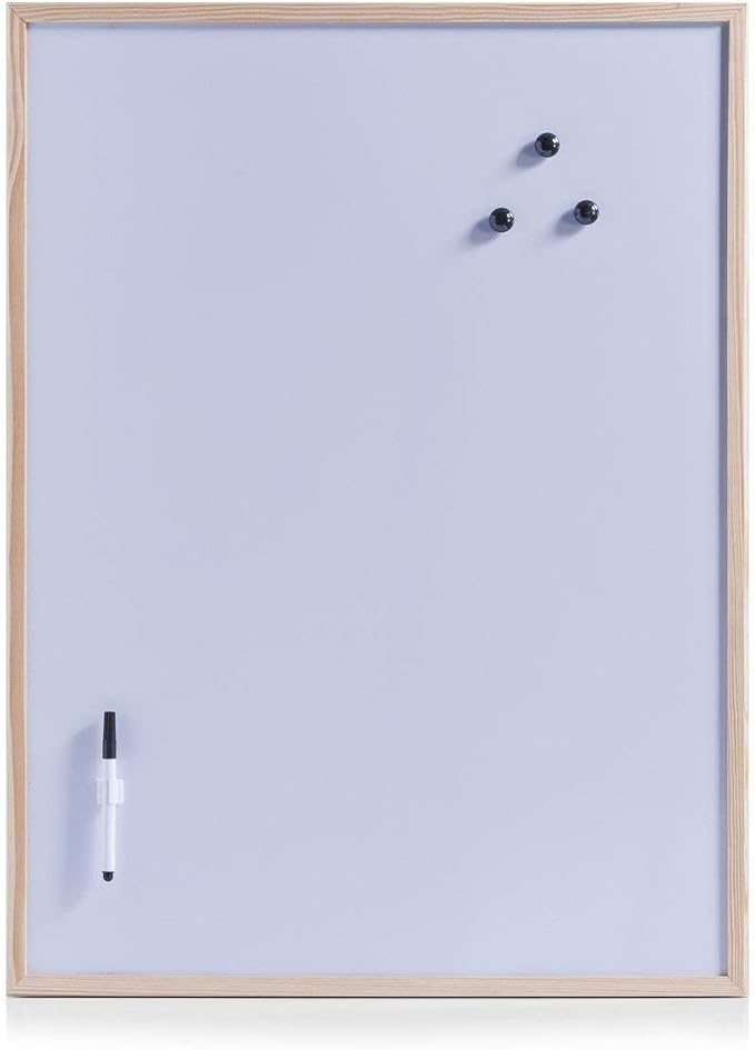 Magnetic Writing Board 60 x 80 cm Natural