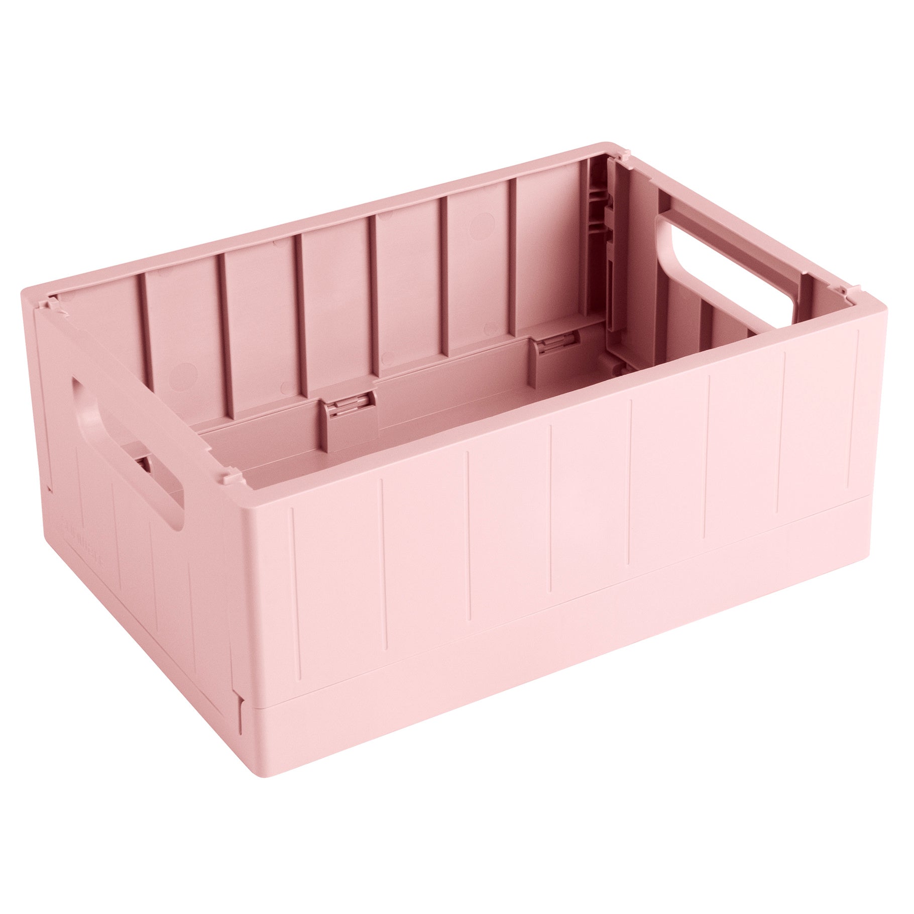 Sigma Stackable Folding Box Range- Pink- 3 Sizes - The Organised Store