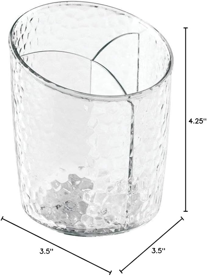 Rain Divided Cosmetic Cup- 3 Sections