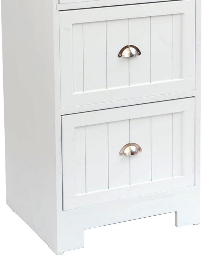 Paulownia 4 Drawer Unit