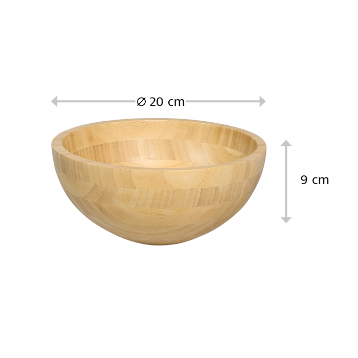 Bamboo Bowl 20 Cm