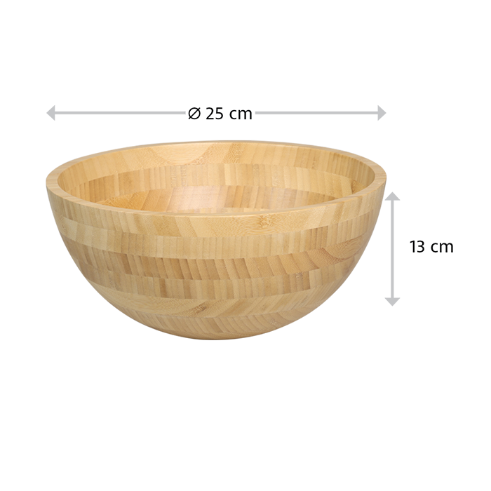 Bamboo Bowl 25 Cm