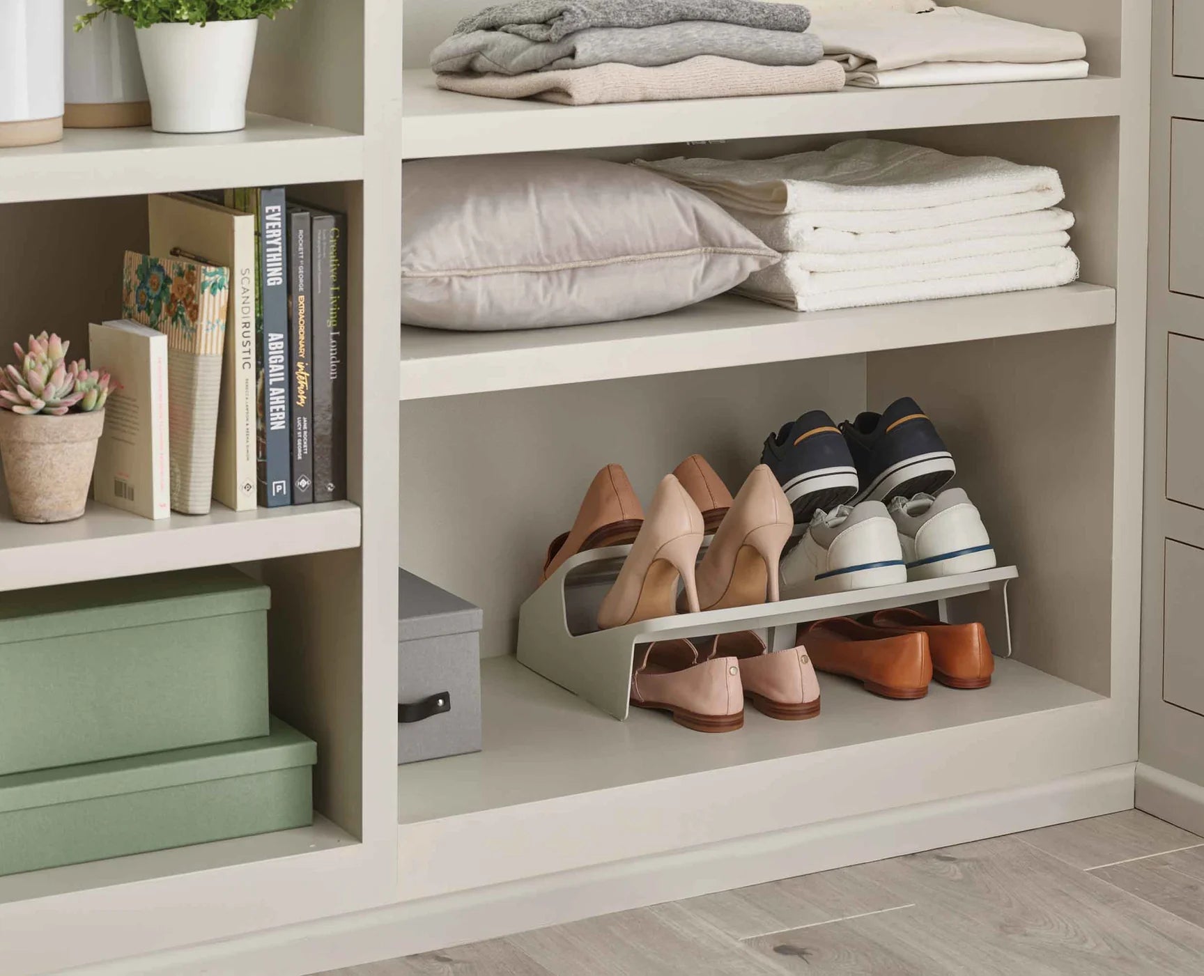 NEW Shoe-In™ Space-saving Shoe Rack- Various Sizes – The Organised Store