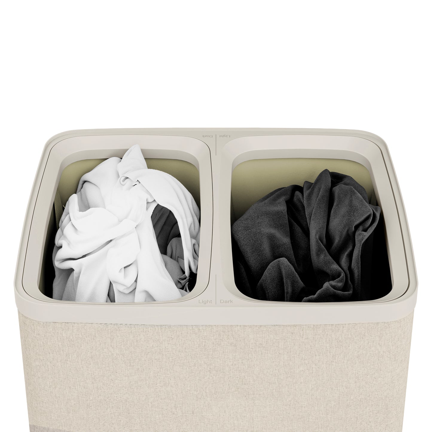Laundry Bin Duo- Various Colours - The Organised Store