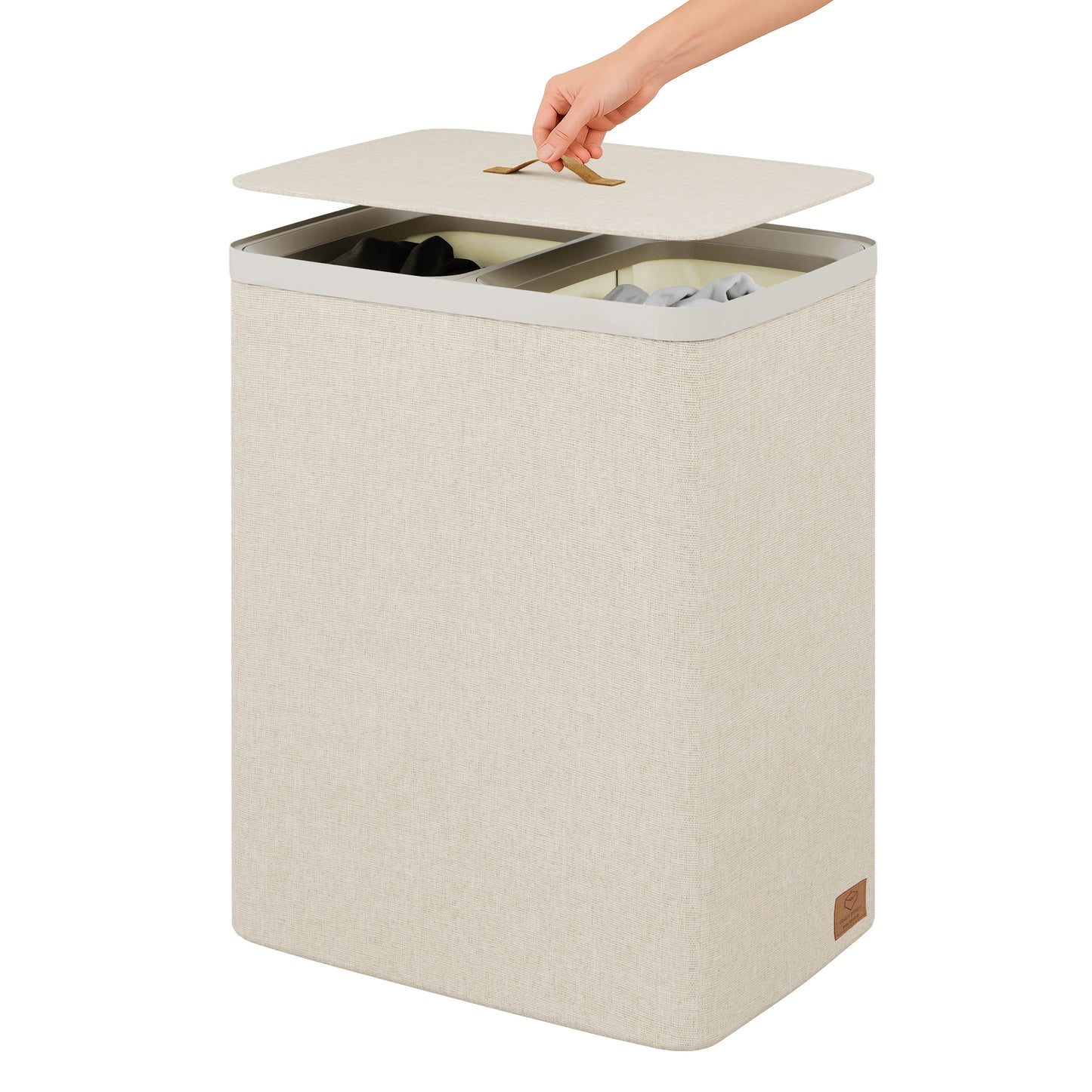 Laundry Bin Duo- Various Colours - The Organised Store