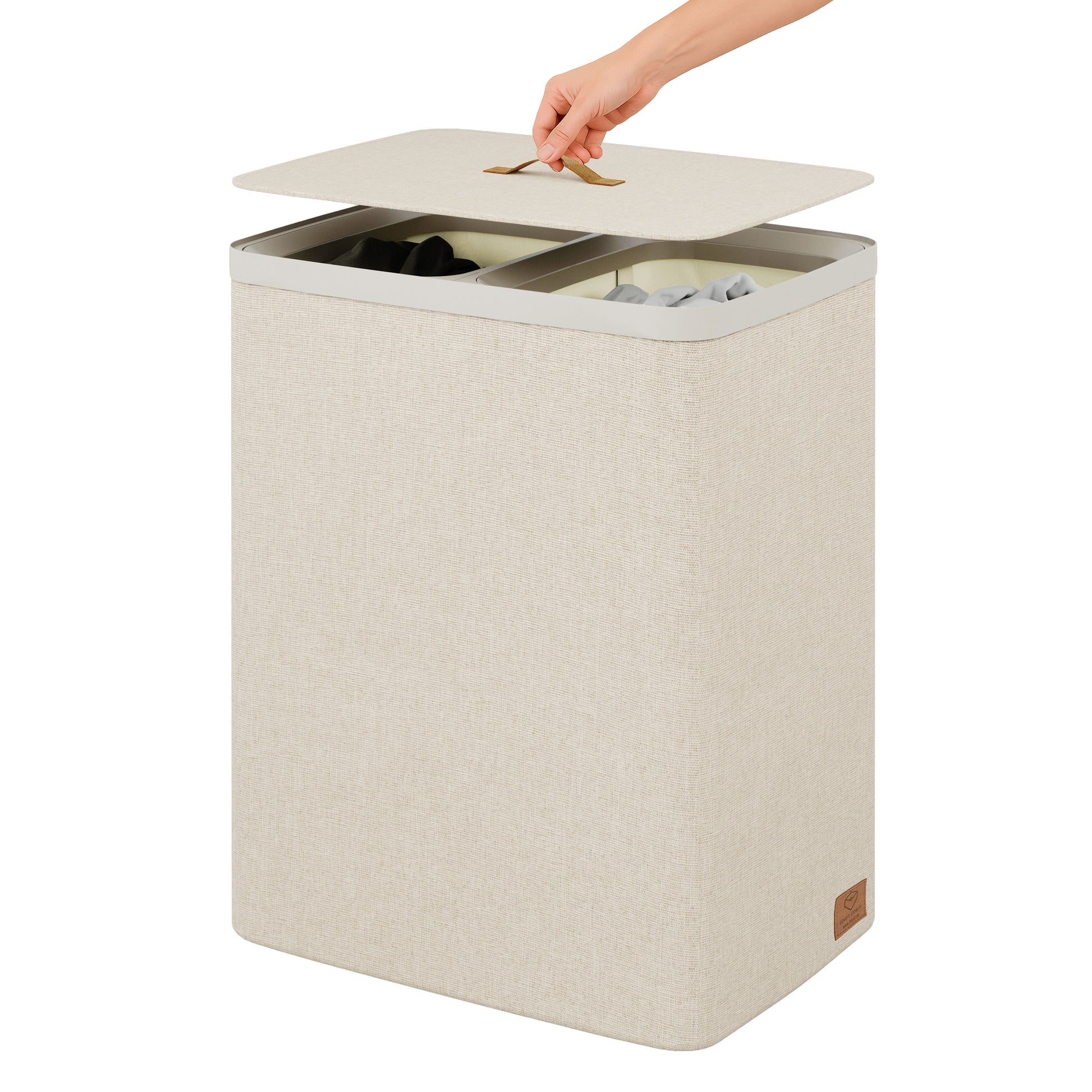 Laundry Bin Duo- Various Colours - The Organised Store