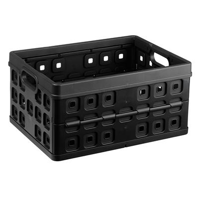 Square Folding Box 32L - Black