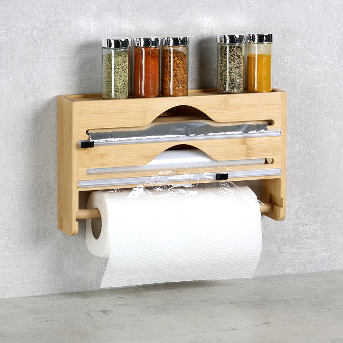 Cling Film Dispenser Bamboo