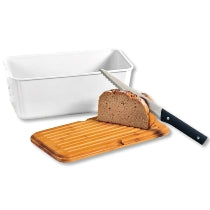 Bread Bin - White