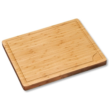 Chopping Board With Tray - White Bamboo