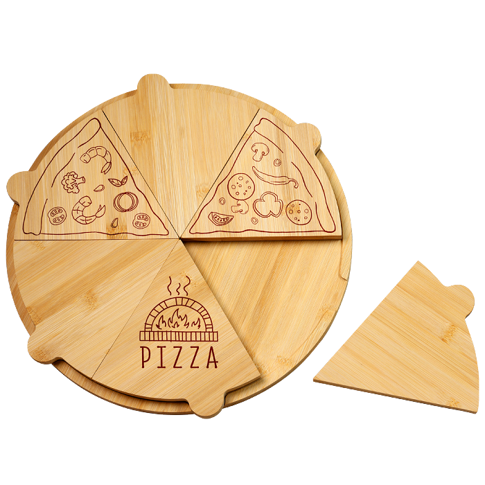 Pizza Plate Bamboo