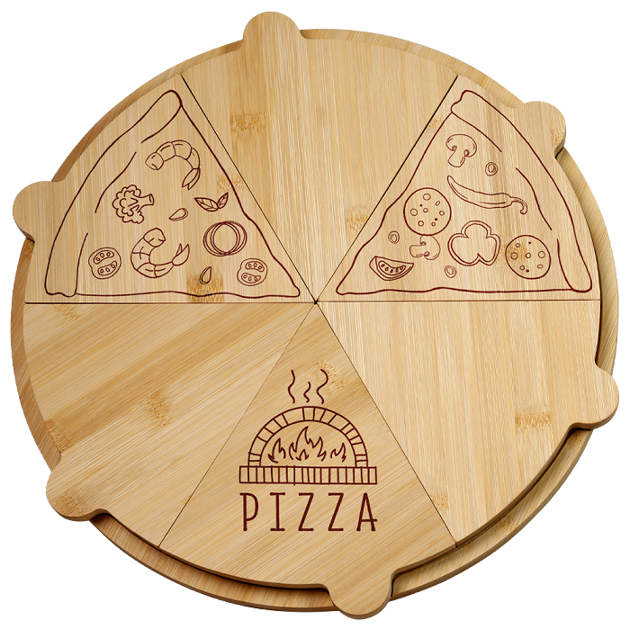Pizza Plate Bamboo