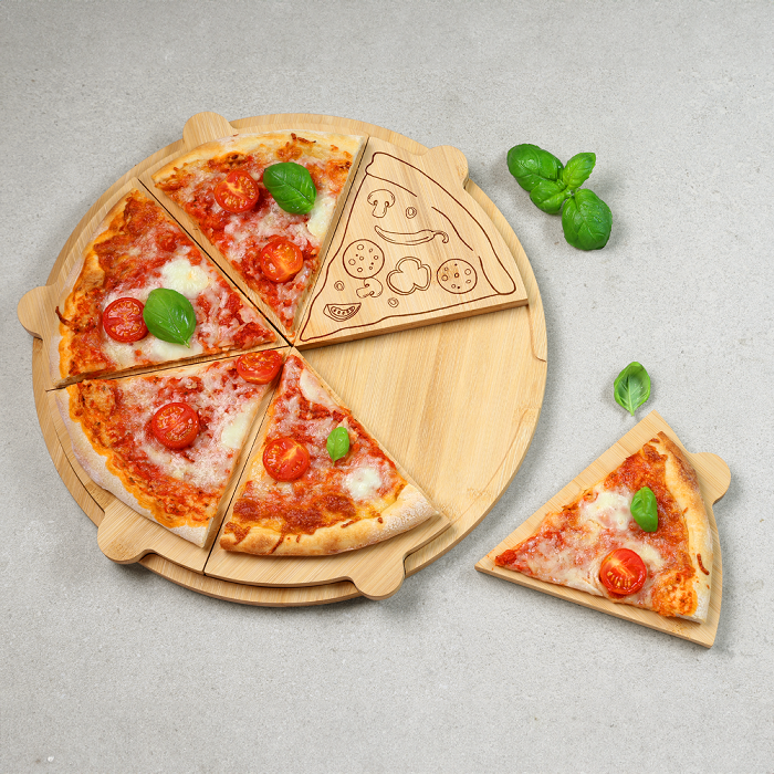 Pizza Plate Bamboo