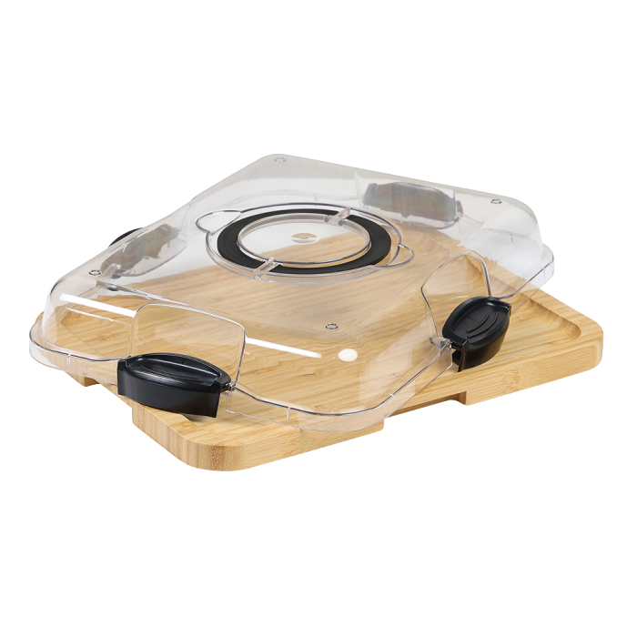 Serving Tray With Lid Bamboo