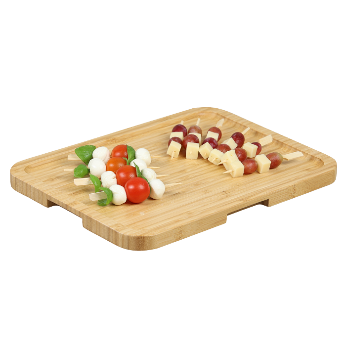 Serving Tray With Lid Bamboo