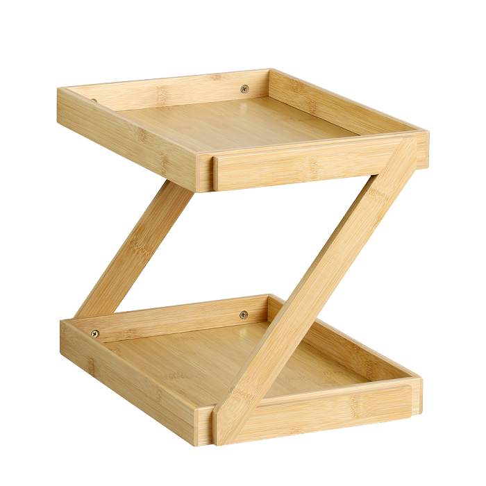 Kitchen Shelf- Two Tier- Sapce Saver- Bamboo