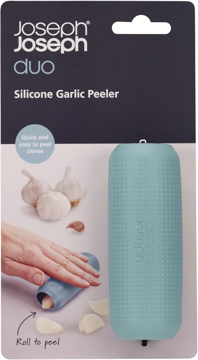 Duo Silicone Garlic Peeler, Skin Remover Roller, Peel without Smell, Opal