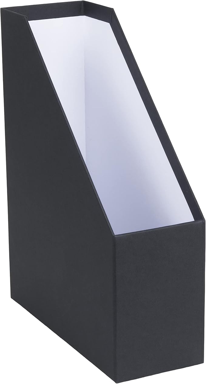 VIKTORIA Magazine/File Collector- Dark Grey