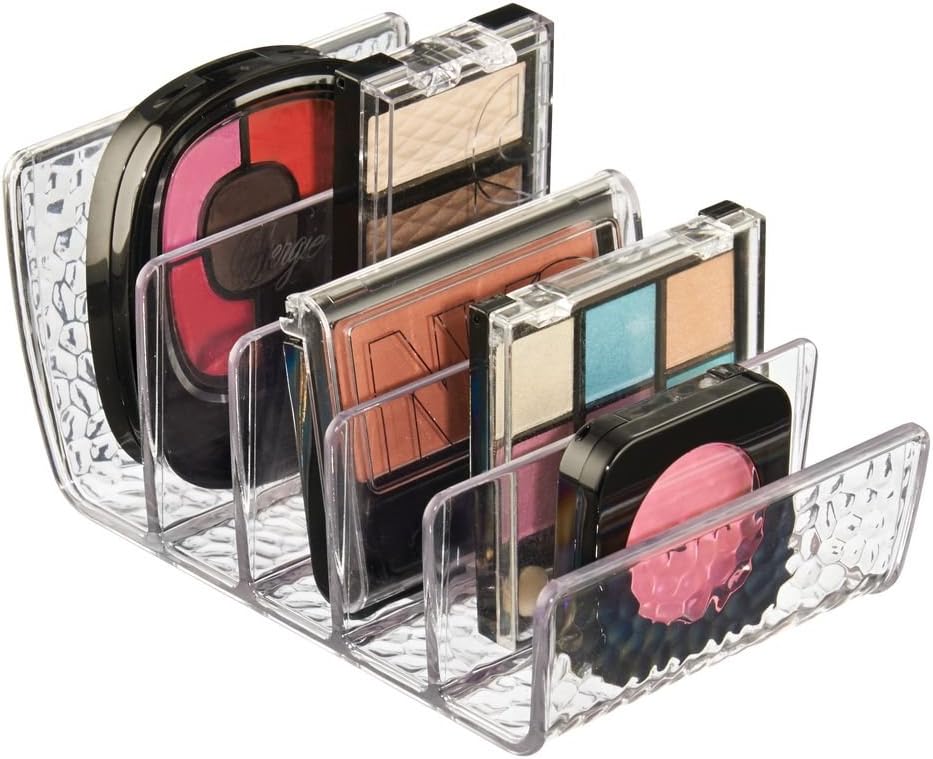 Rain Cosmetic Palette Organiser- 5 Section - Clear