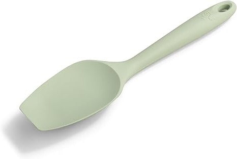 Silicone Non-Stick Flat Ended, Flexible Spatula Spoon (20cm)