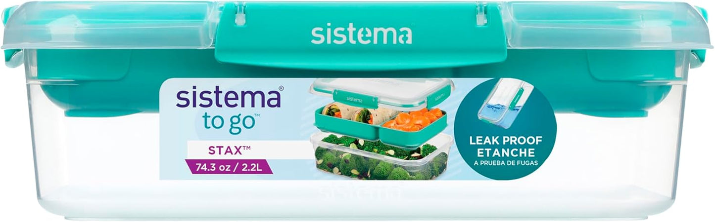 2.2L-Rectangle Stax To Go
