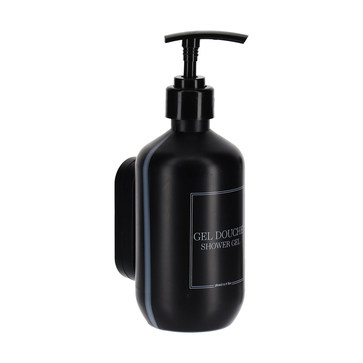 Shower Gel Dispenser- Plastic with Wall Support