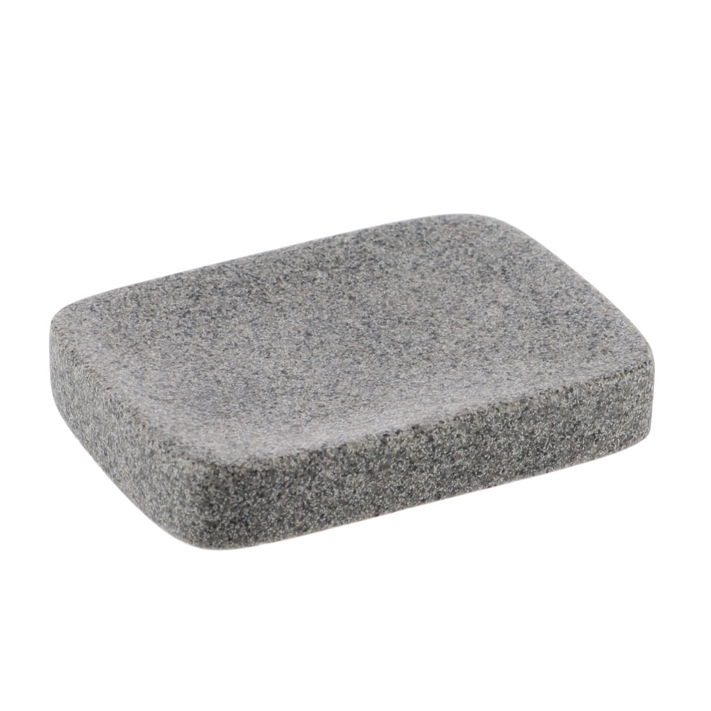 Square Polyresin Soap Grey Range