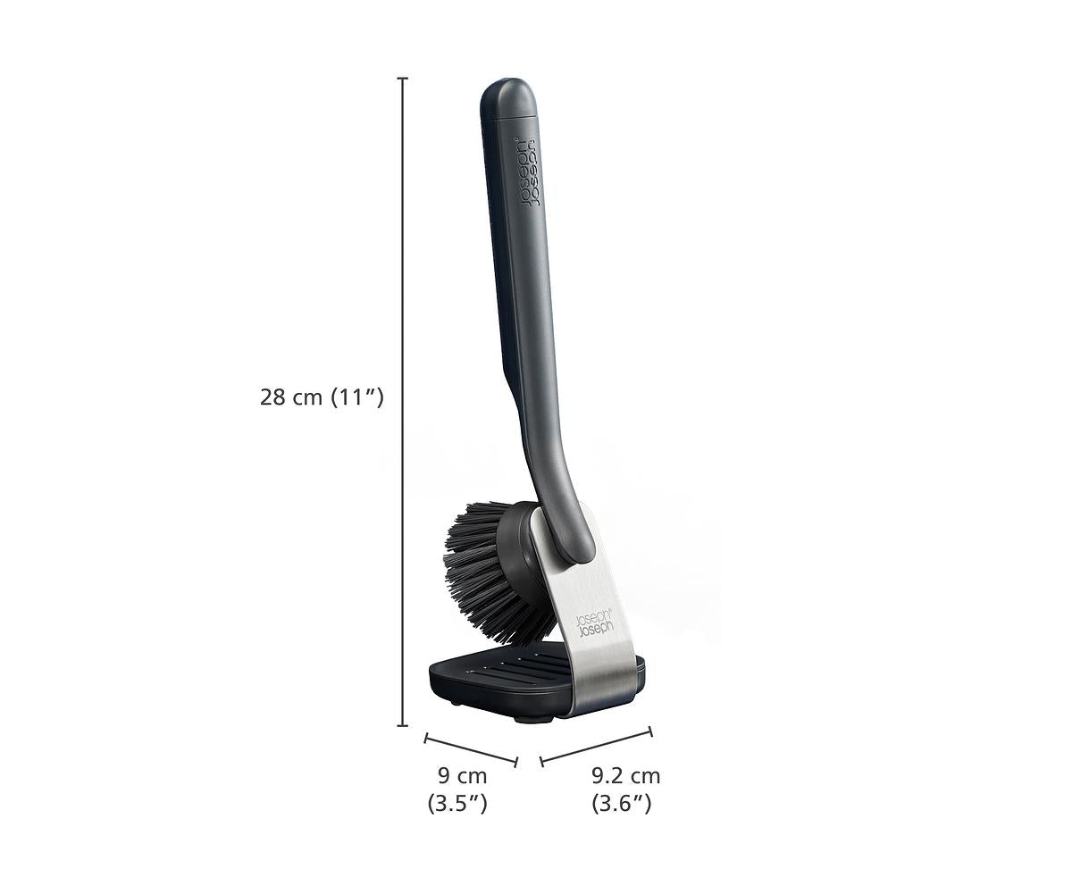 SinkTech™ Washing Up Brush with Steel Stand - The Organised Store