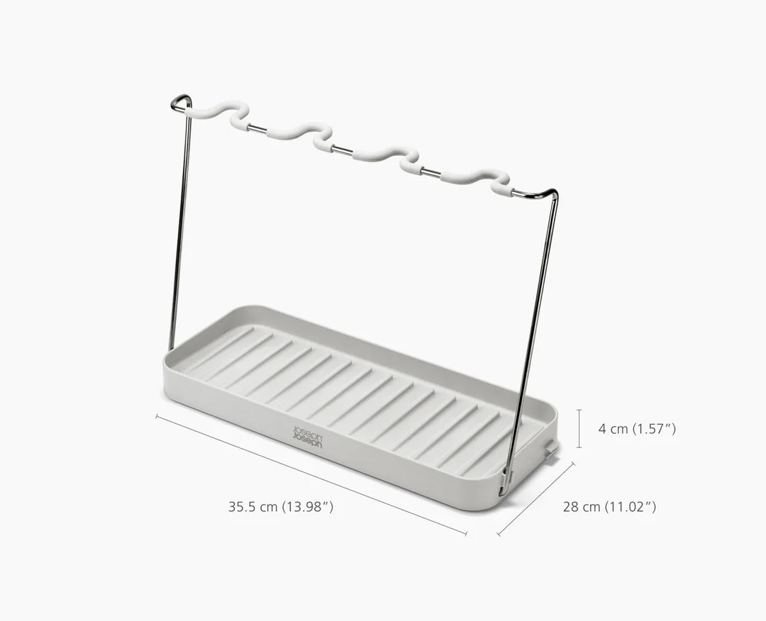 Folding Wine Glass Drying Rack, Stone