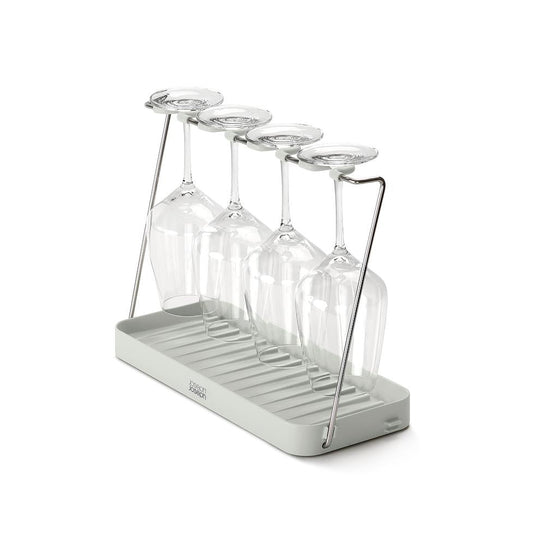Folding Wine Glass Drying Rack, Stone