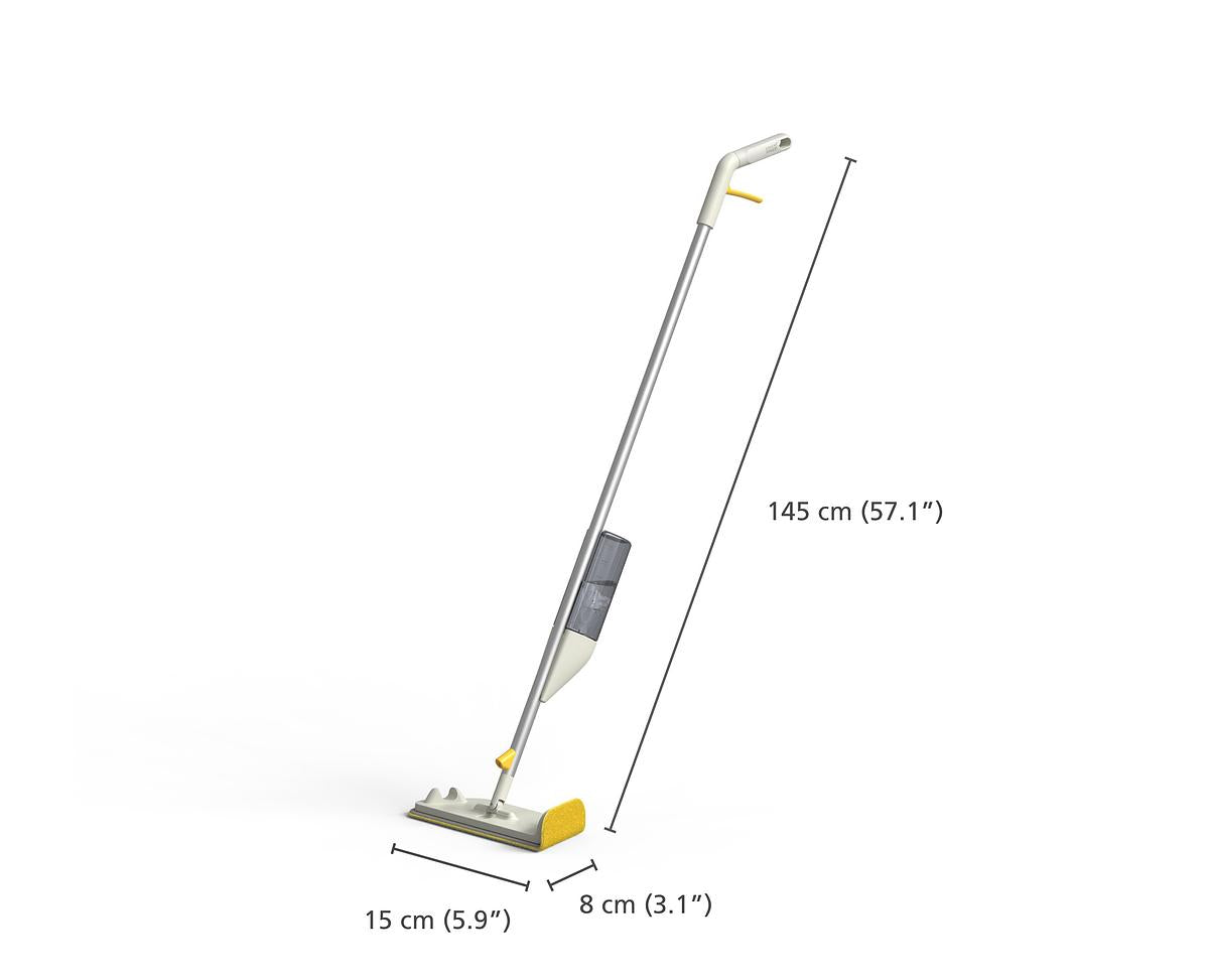 Cleantech Spray Mop With Scrubbing Pad