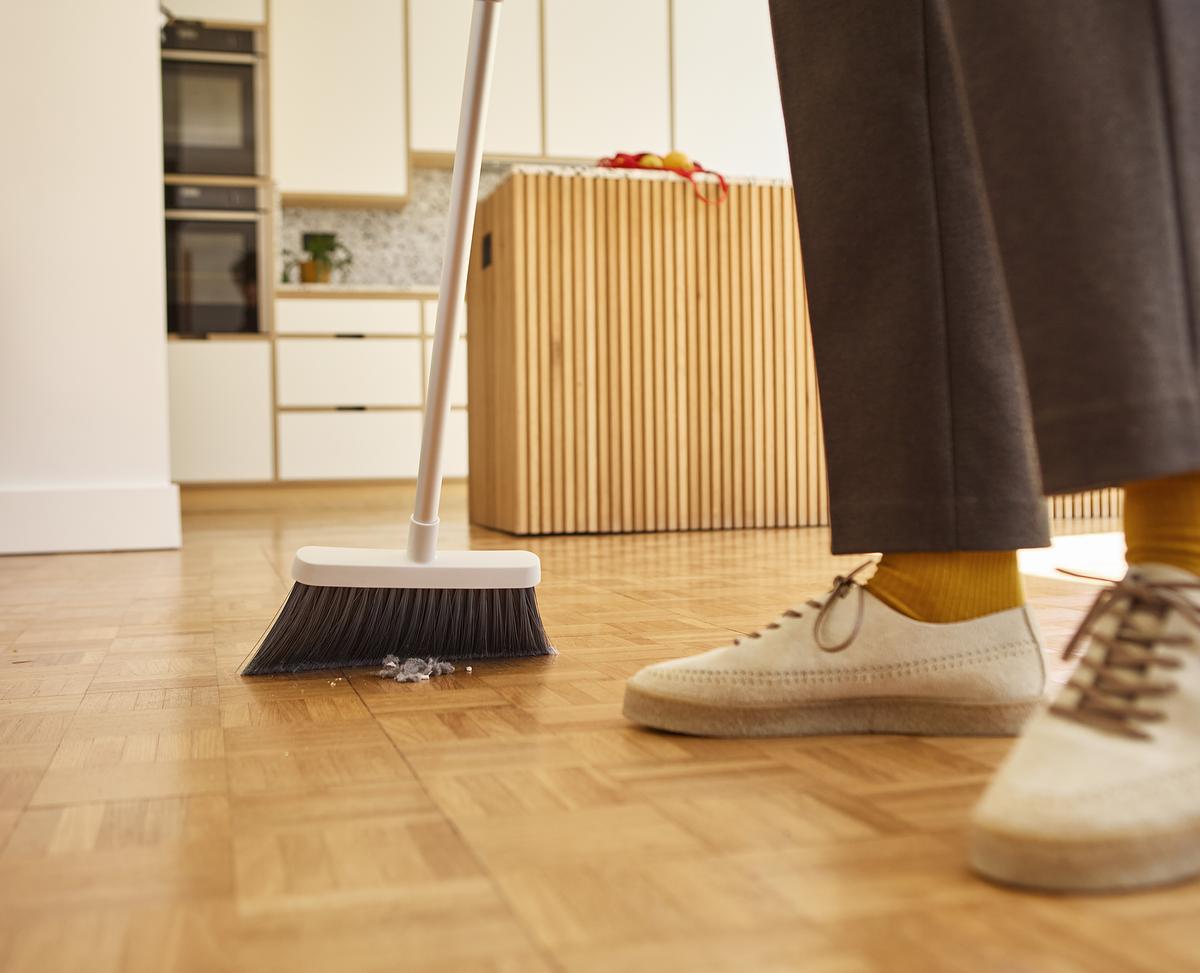CleanTech™ Wall-Mounted Broom