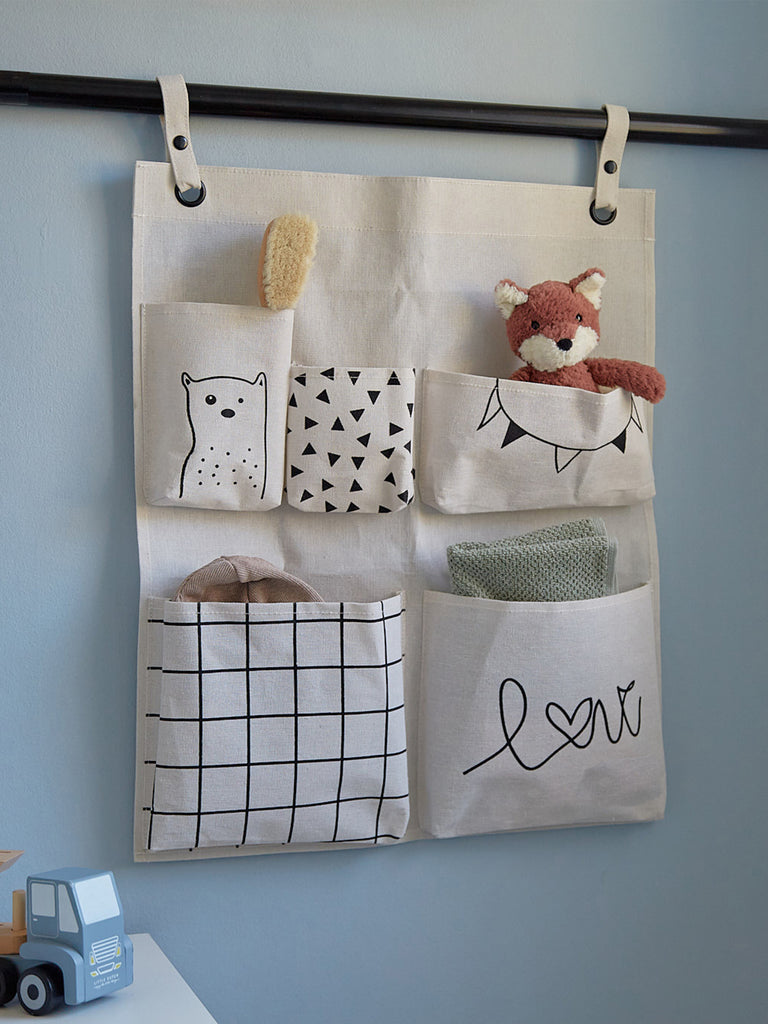Hanging Organiser With 5 Pockets