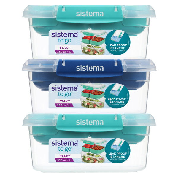 1L- Rectangle Stax To Go