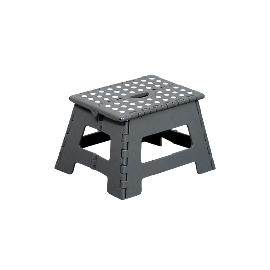 Folding Step Ladder Grey
