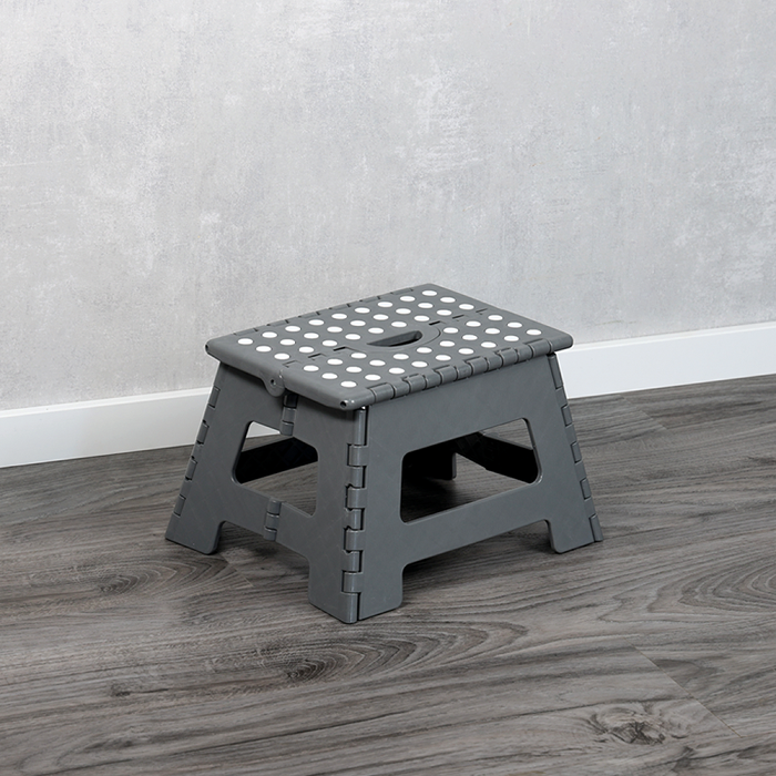 Folding Step Ladder Grey