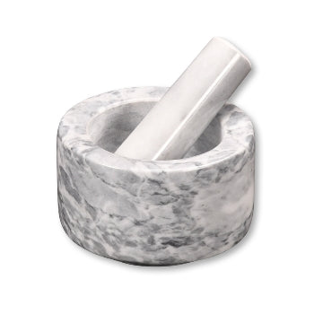 Mortar And Pestle - Marble - White