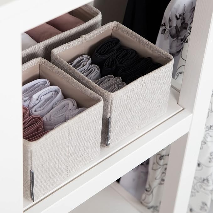 Drawer Organizers- Set of 3- Grey or Beige - The Organised Store