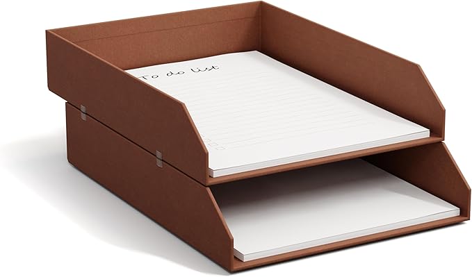 Hankan X 2- Papaer Tray- Sienna