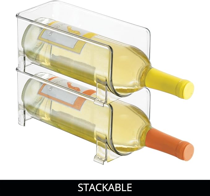 Fridge Bins Wine Holder Clear