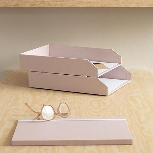 Hankan X 2- Papaer Tray- Rose