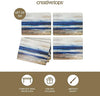 Creative Tops Blue Abstract Pack Of 4 Large Premium Placemats