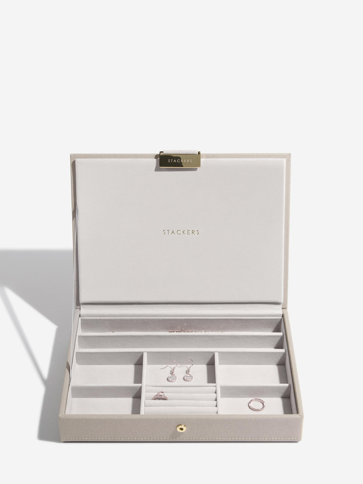 Classic Stacker Layers- Create your own custom Jewellery Box-Taupe