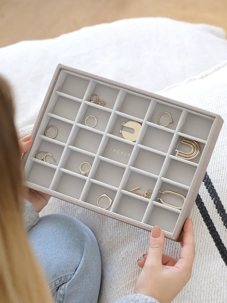 Classic Stacker Layers- Create your own custom Jewellery Box-Taupe